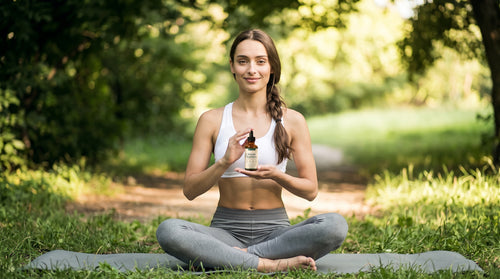 Mujer al aire libre